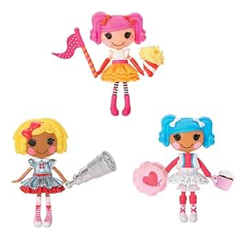 3点まとめ買い Lala Lalaloopsy Lot of 3 Dolls -Full Size 12